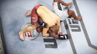 Khabib Nurmagomedov vs Derrick ''Black Beast'' Lewis - Full Fight *2020* (EA SPORTS™ UFC® 3)