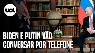 Em meio a tensões na Ucrânia, Putin e Biden vão conversar por telefone no sábado