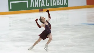 Daria Usacheva - 1TV Trophy 2021 - SP / Дарья Усачева - Кубок Первого 2021 - КП - 06.02.2021