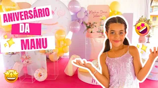 ANIVERSÁRIO DA MANU - ARRUME-SE COMIGO E VLOG