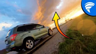 UNREAL Tornado Chase Drone Footage