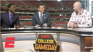 Tyson Fury makes an appearance on College GameDay | Top Rank Real Time