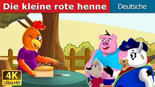 Die kleine rote henne | Little Red Hen in German | Märchen | Geschichte | @GermanFairyTales