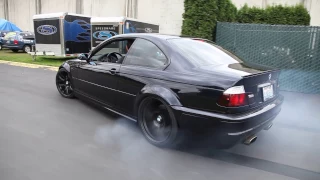 Taking an E46 M3 out for a walk then doughnuts