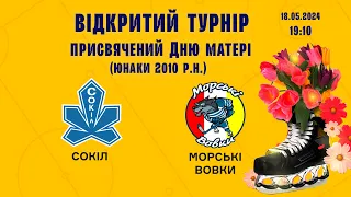 LIVE | Сокіл - Морські Вовки | U14 18.05.2024