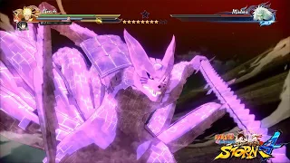 Naruto & Sasuke VS Madara [S-Rank] Fusion Kyuubi Susano'o - Naruto Shippuden: Ultimate Ninja STORM 4