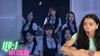 ILY:1 (아일리원) 'MY COLOR' MV | REACTION!!