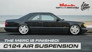 Mercedes-Benz W124 Coupe is DONE | Slam Sanctuary Customs C124 EP5