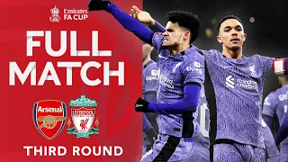 FULL MATCH | Arsenal v Liverpool | Third Round | Emirates FA Cup 2023-24