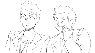 good omens as staged clips!!!!!!!