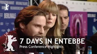 7 Days in Entebbe | Press Conference Highlights | Berlinale 2018