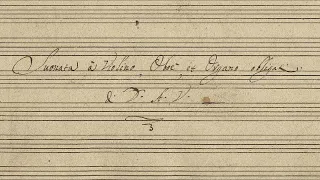 VIVALDI | Suonata à Violino, Oboè, et Organo obligati | RV 779 in C major | 1708 manuscript