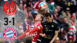 Mainz vs Bayern 3-1 Short Highlights & All Goals 2022 HD