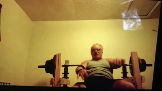 300 lb bench at 66 yrs old.