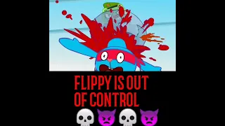 FLIPPY IS OUT OF CONTROL ☠️ #happytreefriends2022 #shorts #htf2022 #flippy #flippyxflaky