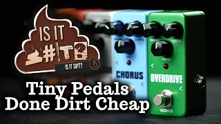 IS IT $H!T? These Are Too Cheap! Kokko Pedals - Overdrive, Compressor, Chorus & Delay Effect Demo