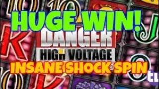 DANGER HIGH VOLTAGE SLOT**MASSIVE** MEGA WIN!! (BIG TIME GAMING)