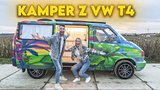 POKAZUJEMY NASZ DOM NA KOŁACH Z VW T4. JAK WYGLĄDA?