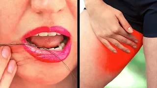 GIRLS PROBLEMS || USEFUL HACKS TO SOLVE SUMMER PROBLEMS