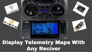 Display Telemetry Maps Using any Receiver and Flight Controller. (Yaapu Telemetry)