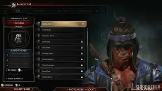 Mortal Kombat 11 : Nightwolf Character Customization / All Outfits & Gear