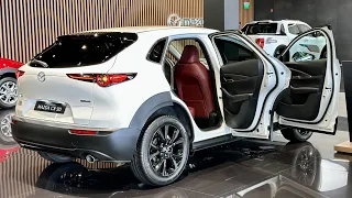 2024 Mazda CX-30 Skyactiv G 2.0L White Color - Exterior and Interior Details