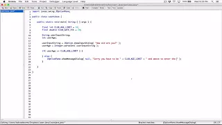 80. Nested if statements, example program - Learn Java