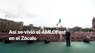 ¡Así se vivió el AMLOFest frente a miles de simpatizantes! El AMLITO se vendió en hasta 600 pesos