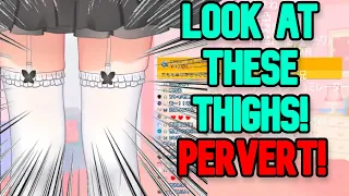 Rushia Shows Off Her Thighs and Calls You a Pervert After Hearing She has No Sex Appeal [EN Subs]