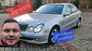 mercedes w211 e240 test opinia recenzja sprzedaż ponad pół miliona przebiegu v6 lpg