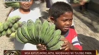 24Oras: Mga katutubong Aeta, nagbahagi ng tulong para sa mga nasalanta ni Yolanda