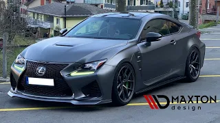 Maxton Design Side Splitter Diffuser Install On 2015 Lexus RC F