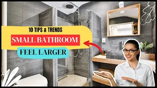 Top 10 Small Bathroom Interior Design Ideas | Small Bathroom design Hacks | Bathroom Home Decor |