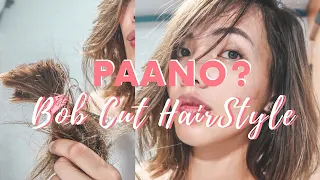 PAANO AKO NAG GUPIT NG BUHOK KO. #sarilingsikap#bawasstress#tipidtip