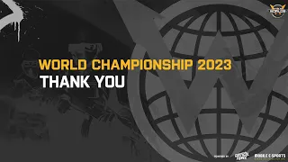 Thank You! | WORLDS 2023 | Critical Ops