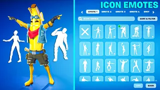 ALL ICON SERIES DANCE & EMOTES IN FORTNITE! #3