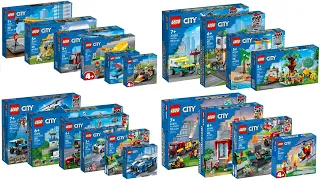 All LEGO City Sets January 2022 Compilation/Collection Speed Build