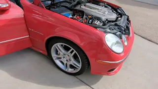 2005 Mercedes Benz E55 AMG Mars Red