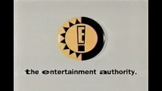 E! Entertainment Television Commercials, January 1995