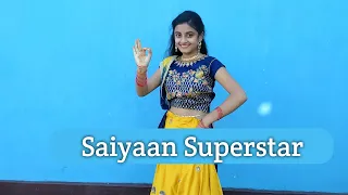 Saiyaan Superstar | Bollywood Song | Dance cover by Khushi Pandey