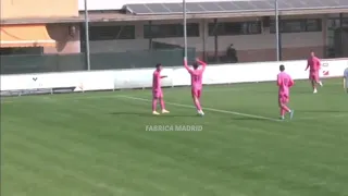 Israel Salazar - Real Madrid Juvenil A (U19) vs Burgos (17/10/2020) [Preseason]