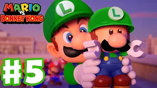 Mario Vs. Donkey Kong Nintendo Switch - Mario Cosplay Luigi Part 5 Spooky House