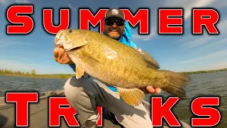 Finesse Fishing Tricks For Clear Water Summer Bass!