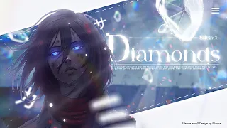 DIAMONDS  - Mikasa  Attack on Titan - [AMV/Edit] 4K