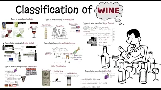 Wine and its classification/ Different Types of wine/Alcoholic beverages/Sparkling wine