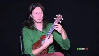 "La Bamba" Latin stroke technics on Ukulele (Lesson 2) бой Латино