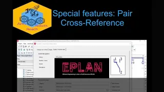 EPLAN Electric P8: Special Features: Pair Cross-Reference #eplan #electrical #engineering #eplanp8