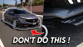 These Mods Gave Me Problems... | 10th Gen Civic Mod Issues