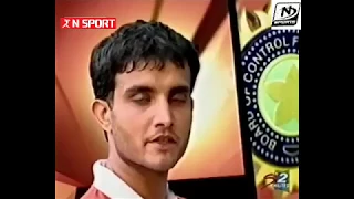 Sourav Ganguly final innings as ODI captain of india vs New zealand in Harare