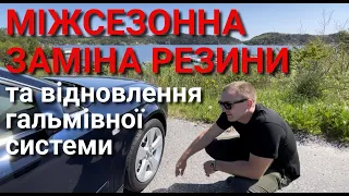 Міжсезонна заміна резини та як пофарбувати гальмівні диски та суппорта